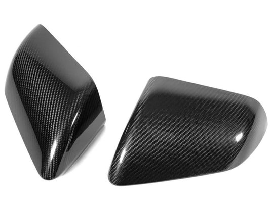 Carbon Fiber Mirror Caps For 2018-2023 Mustang